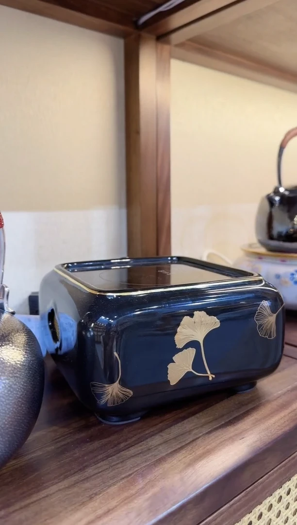 撤展价 莺歌烧四方电陶炉一个