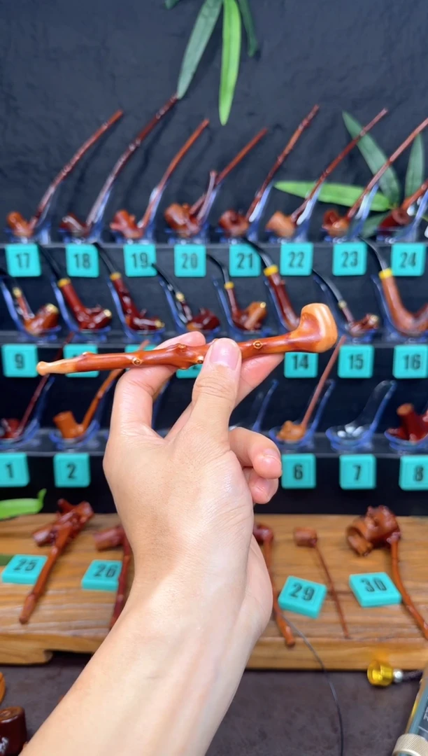 一物一图檬子木手工香烟嘴