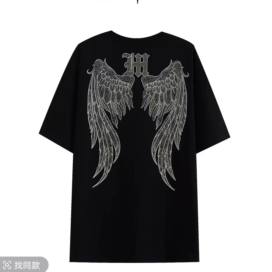 颠9(A001-A200)重磅加厚时尚百搭高克重T恤短袖男女同款T恤