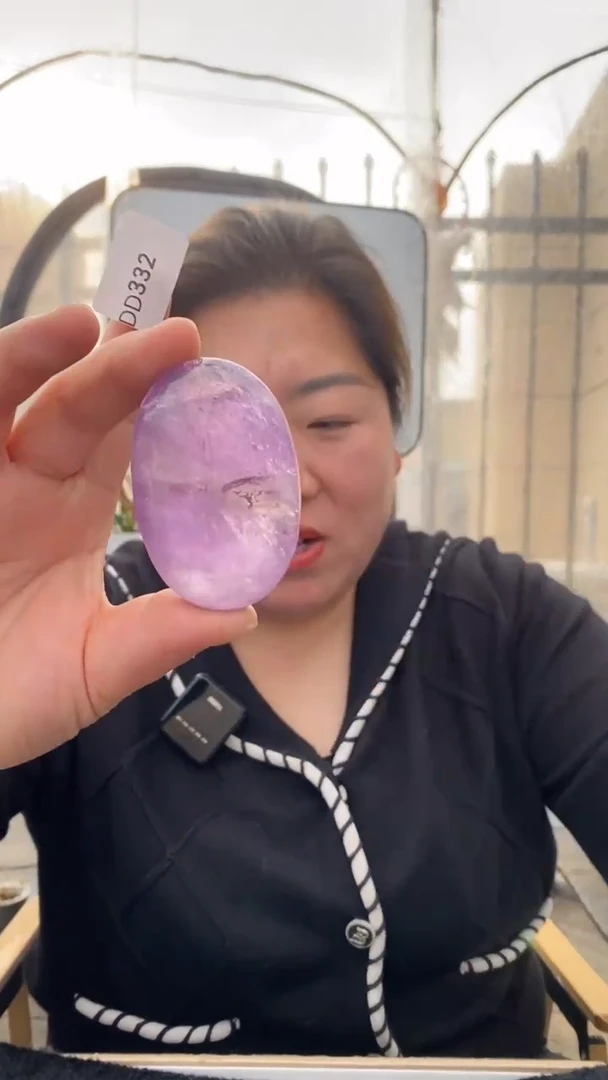 【闪购商品】水晶手握未镶嵌紫晶手握D332