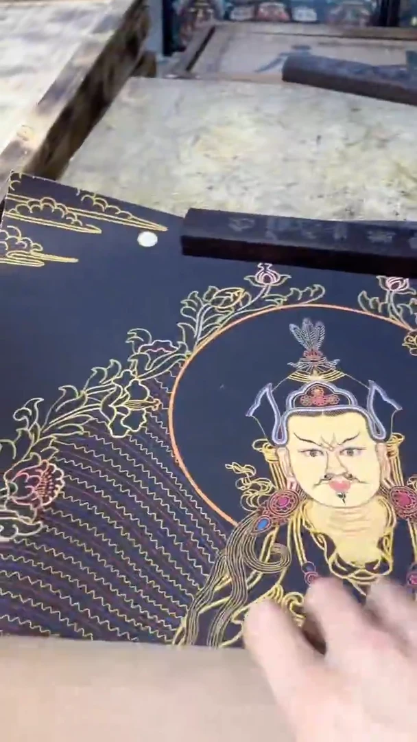 卷轴画卷轴画唐卡玖忆唐卡72