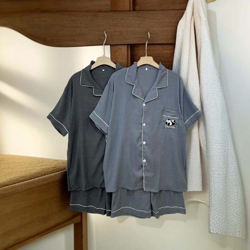 159男士家居服套装时尚简约家居服套装