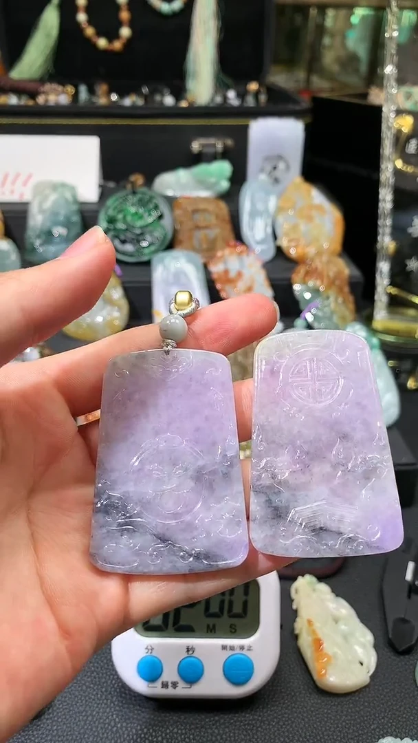 【闪购商品】翡翠颈饰未镶嵌挂件