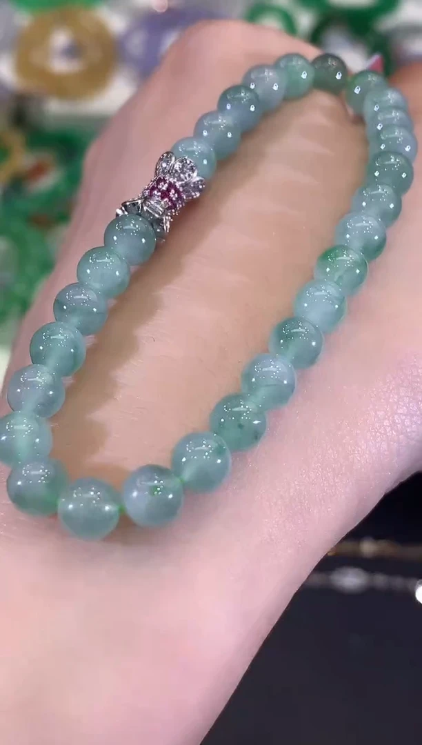 未镶嵌手串翡翠B86