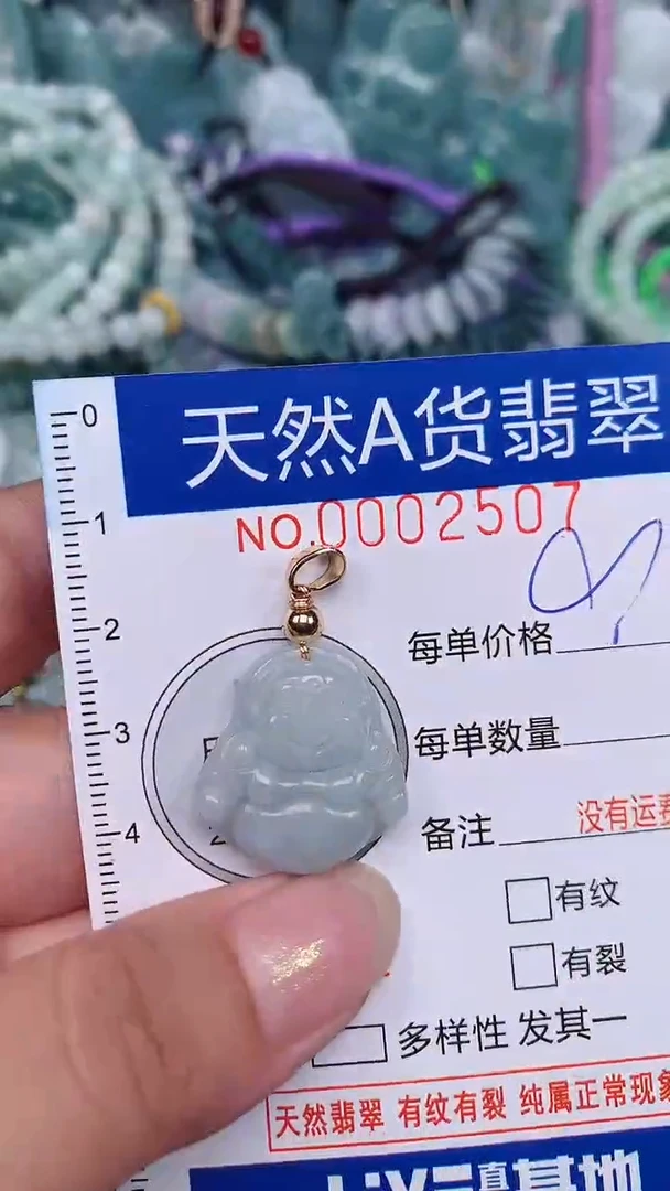 翡翠未镶嵌颈饰...0002507
