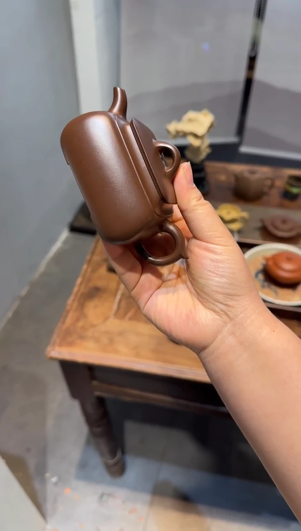 茶壶紫砂高***步长四方 紫砂壶