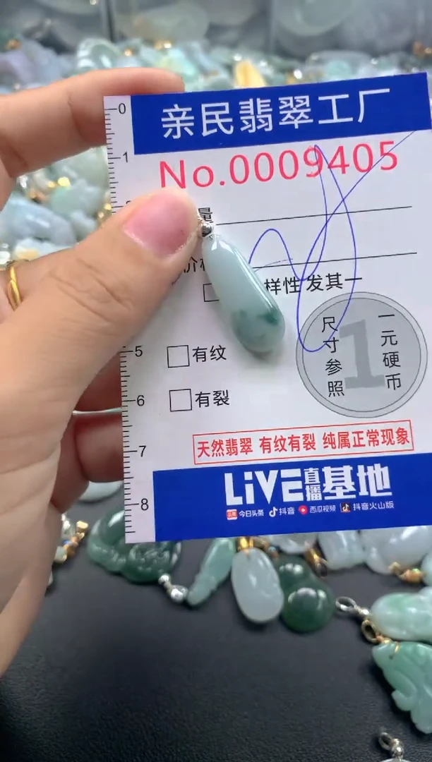 颈饰未镶嵌翡翠9405