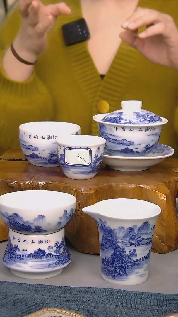 【闪购商品】简装家用款6件套 陶瓷家用茶具系列