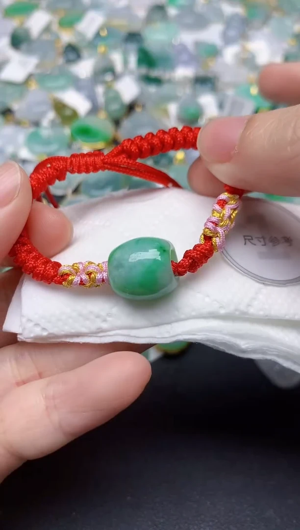 颈饰未镶嵌翡翠天然缅甸A货翡翠