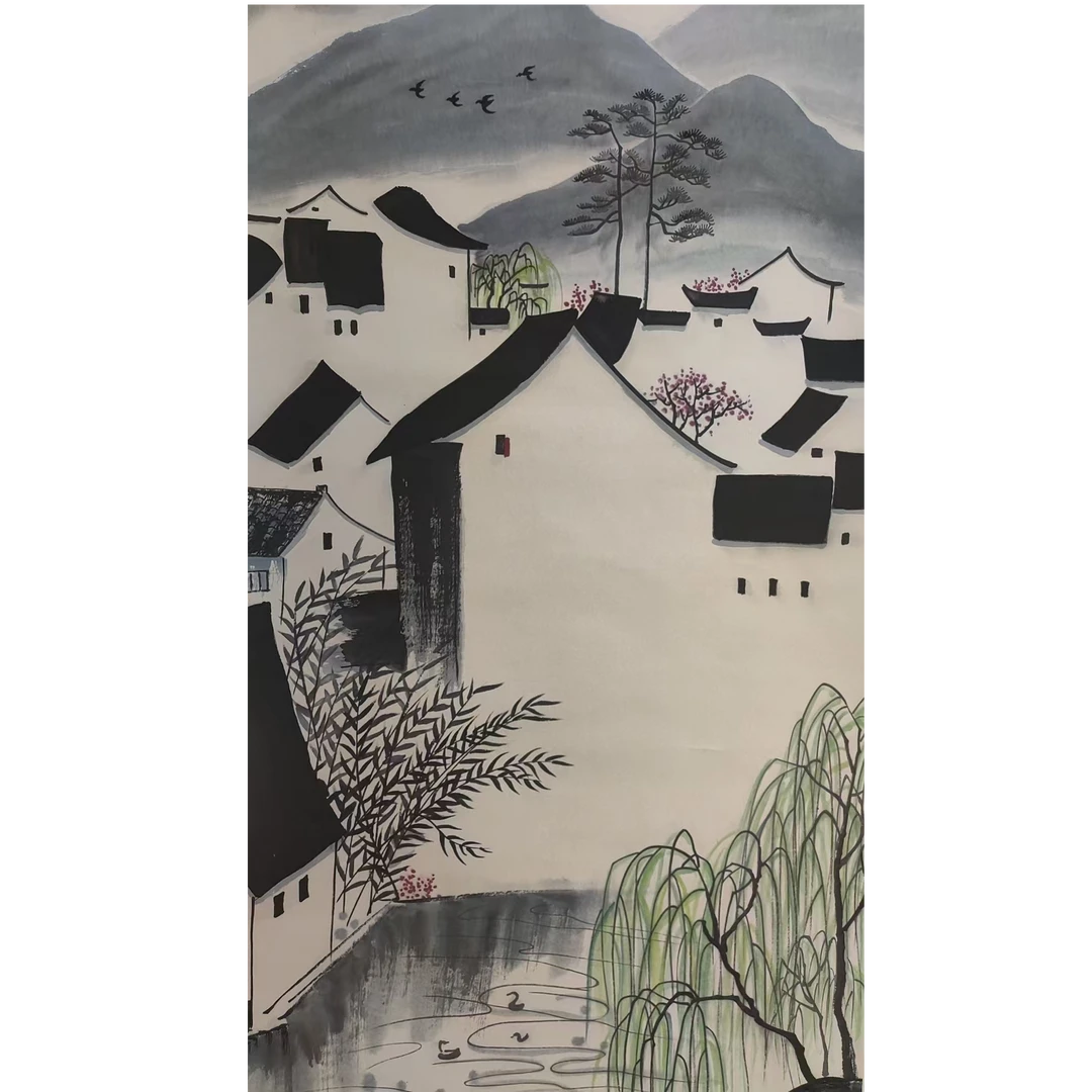 吴老款山水立轴138/67