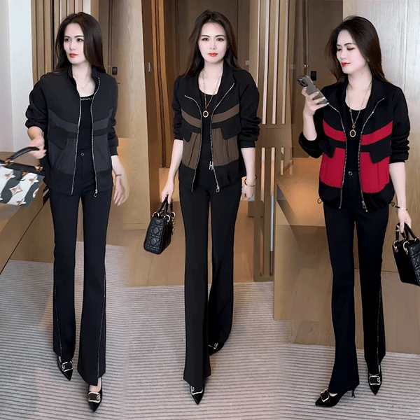 2024秋季新款外套穿搭洋气时尚休闲气质减龄小个子短外套显瘦百搭