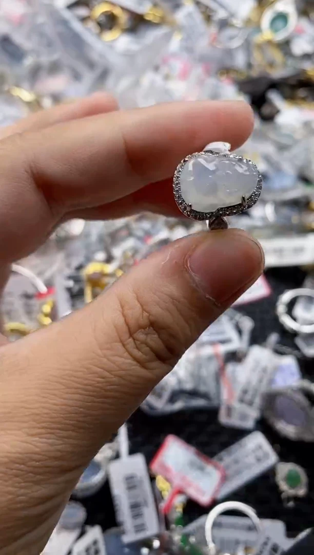 翡翠戒指银S925镶嵌120000   7