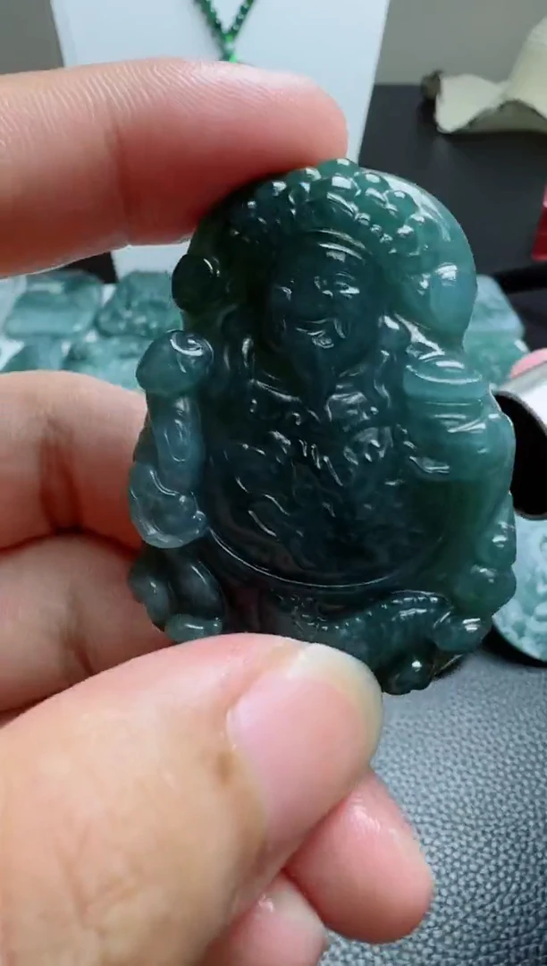 翡翠未镶嵌颈饰多样性随机发其一