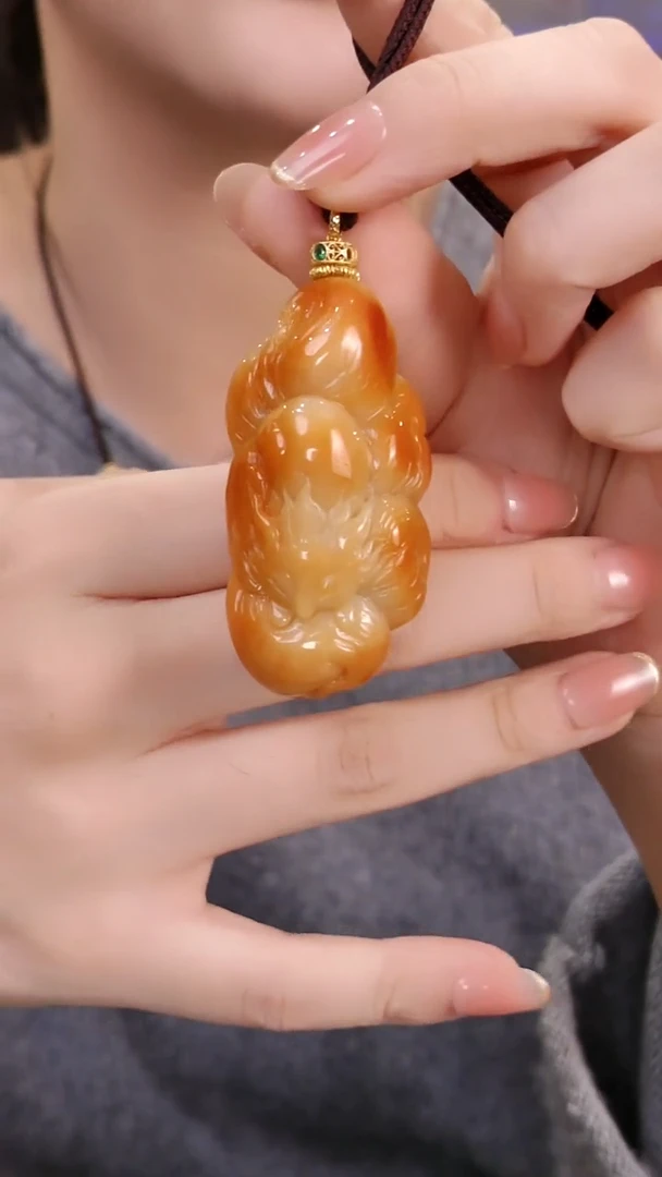 颈饰未镶嵌翡翠国风