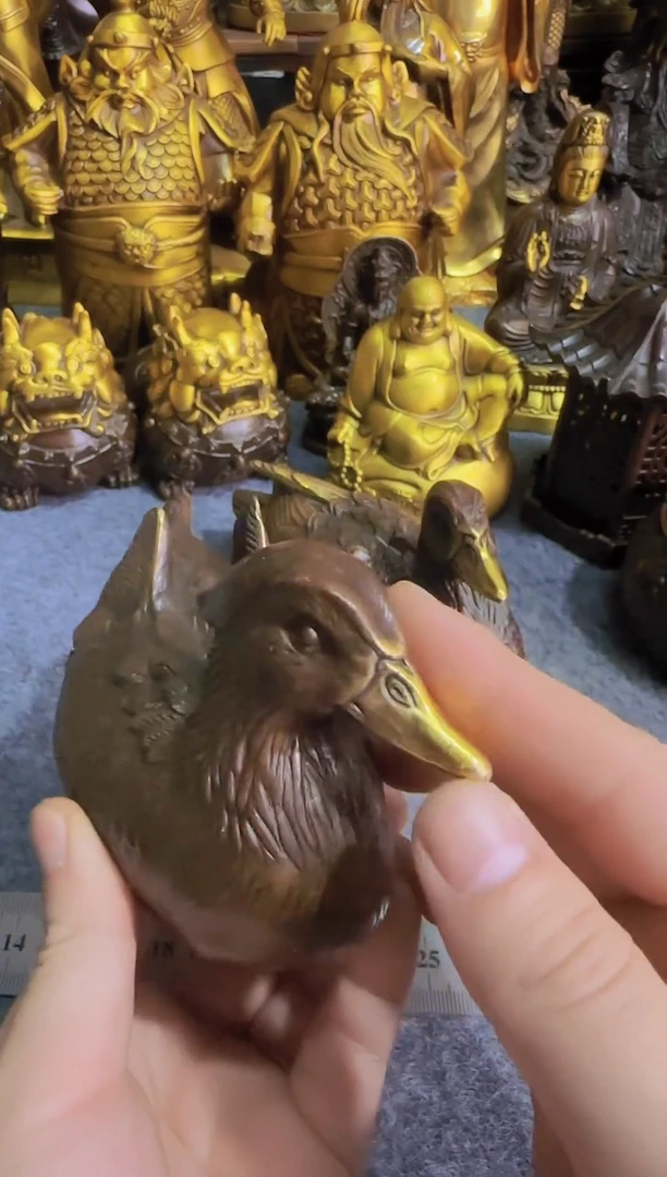 老黄黄铜摆件装饰品