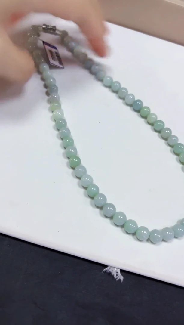 颈饰未镶嵌翡翠项链8