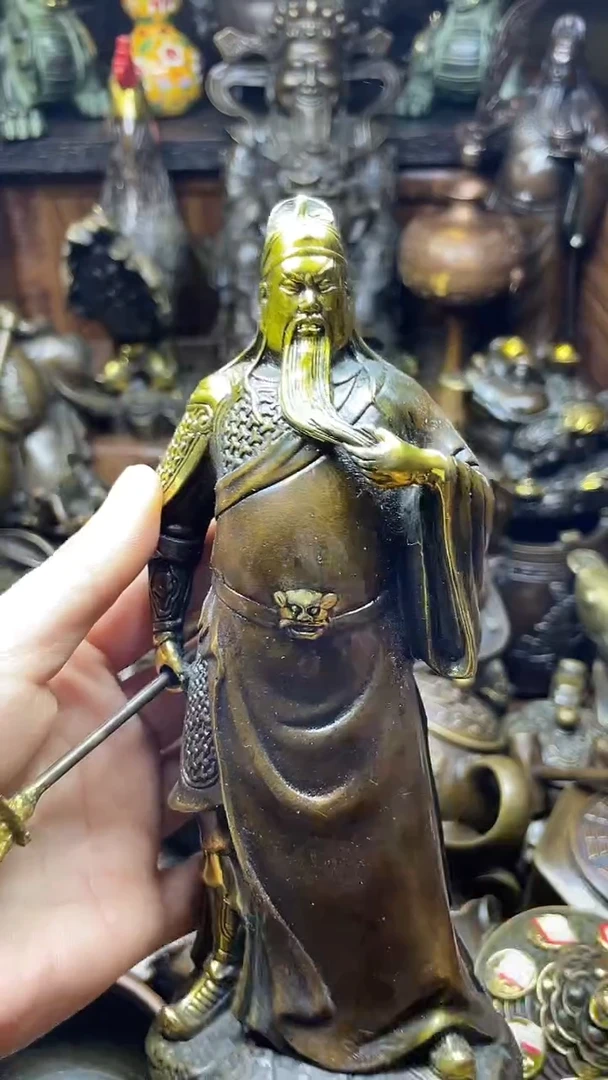 闪购链接，点击下单，有运费险，铜摆件