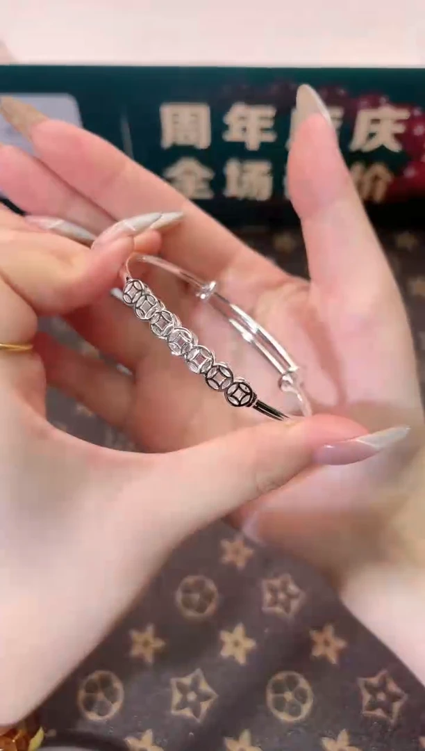 银制精品手镯—-007