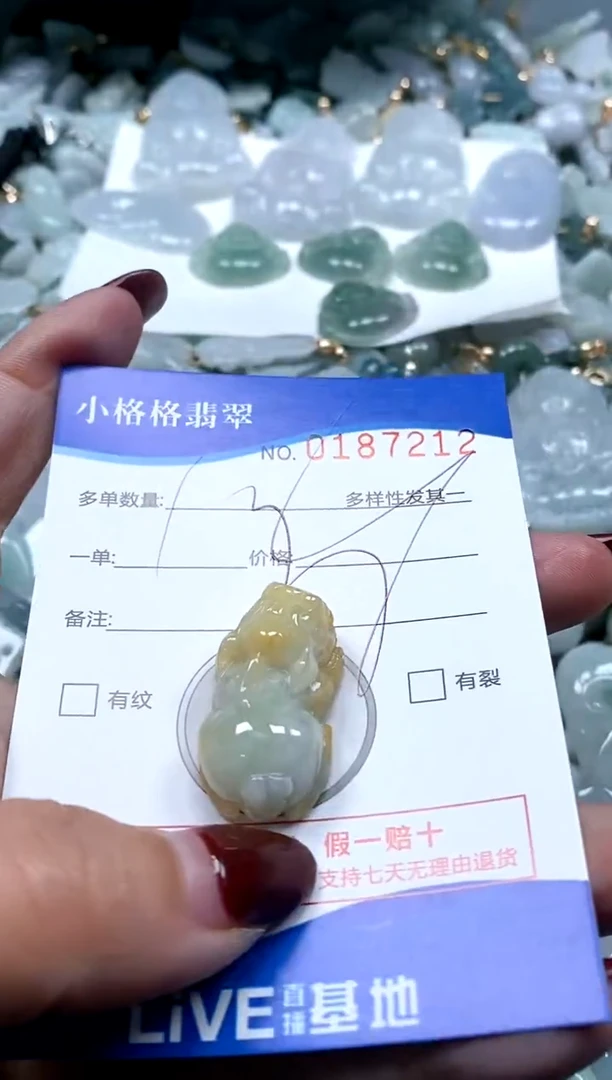 【闪购商品】翡翠颈饰未镶嵌闪购商品0187212