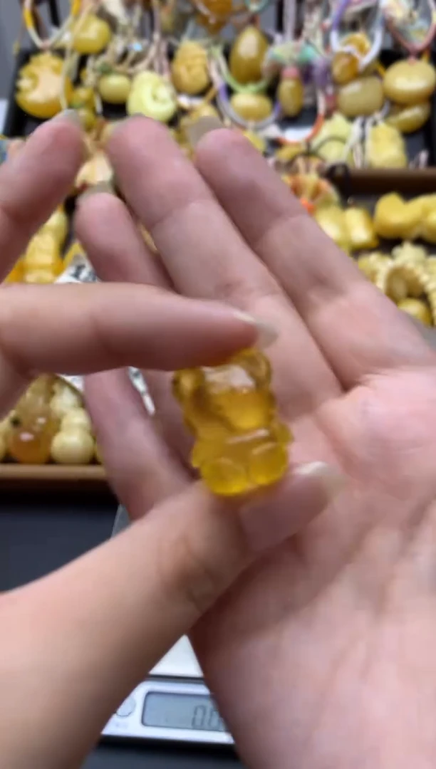 未镶嵌琥珀珠宝奇石017琥珀蜜蜡瑕疵品介意勿拍冰花