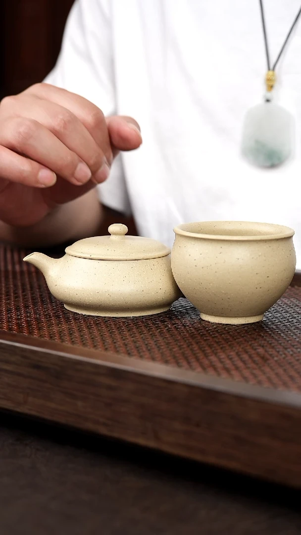 茶壶紫砂2-2明炉+圆融杯
