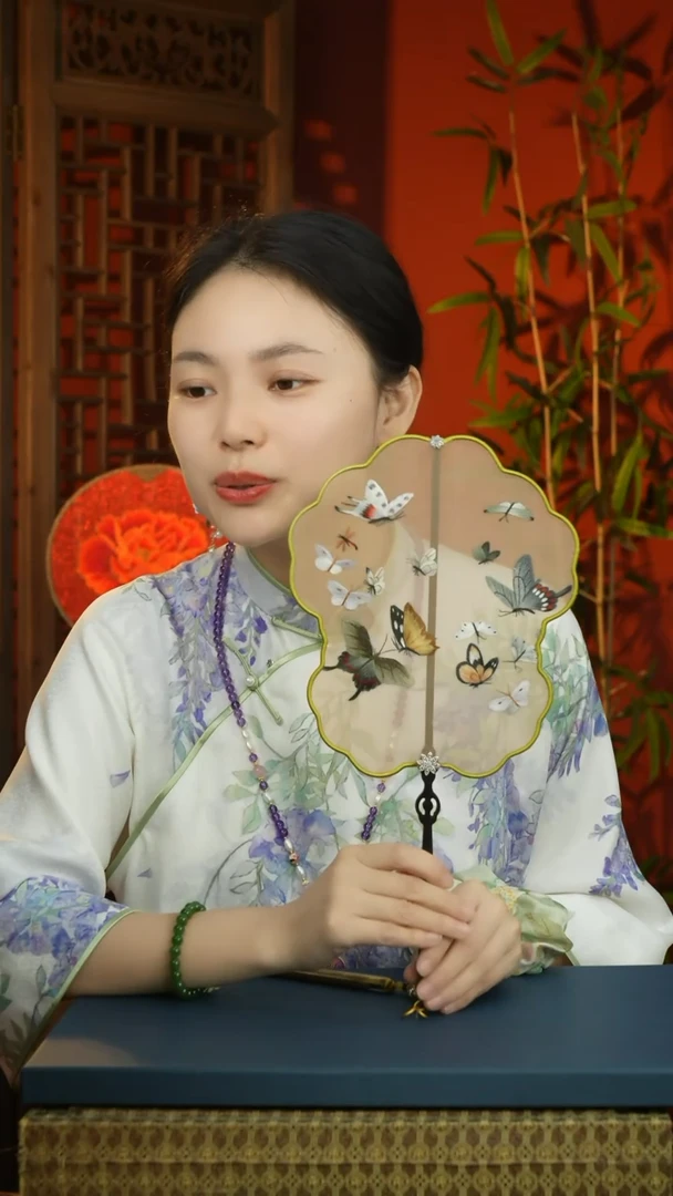 刺绣非遗苏绣纯手工团扇（不带扇盒）