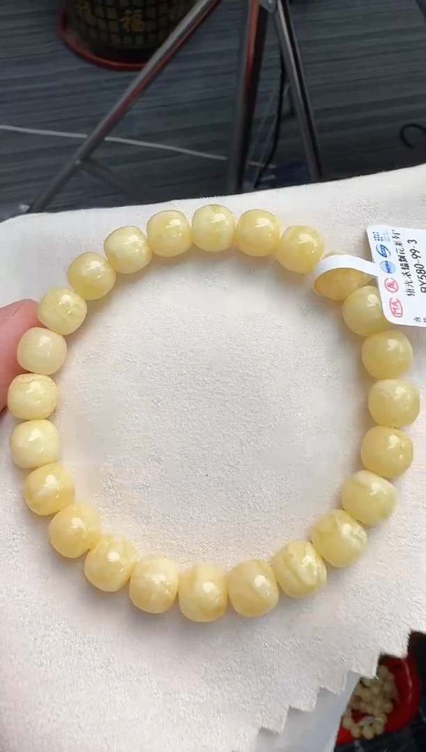 未镶嵌琥珀手串四*天蜜蜡手串