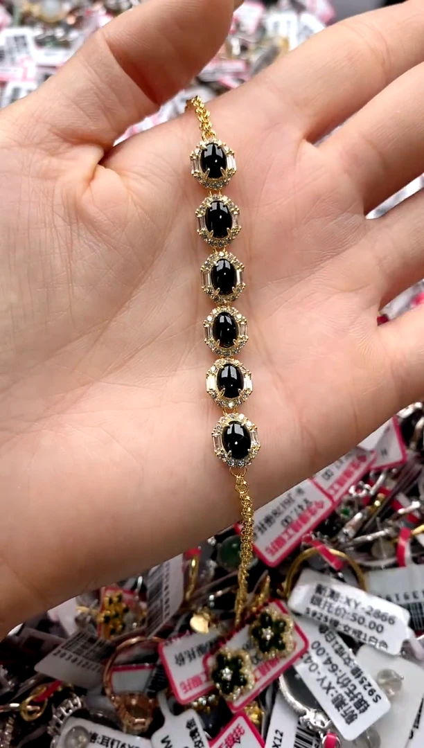 【闪购商品】翡翠戒指银S925镶嵌22222222    3