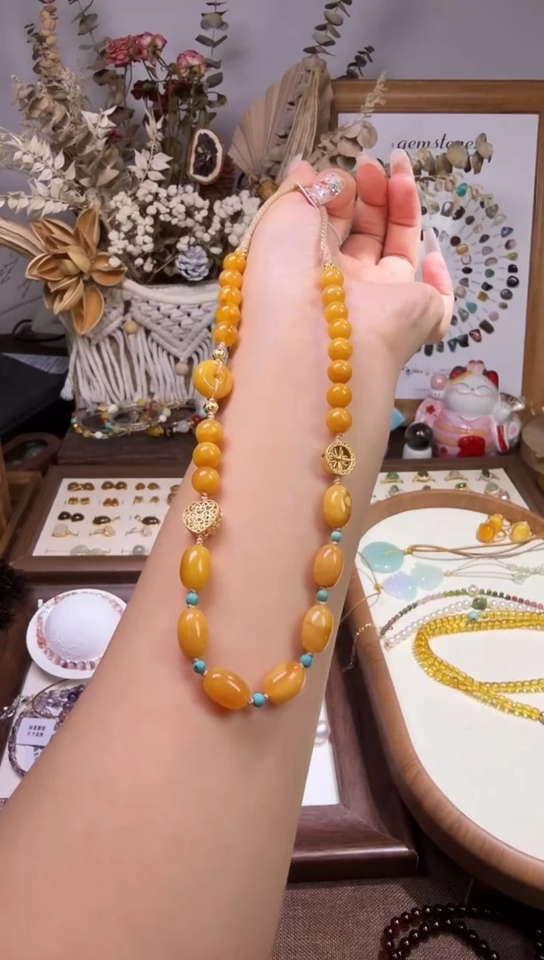 水晶摆件未镶嵌项链