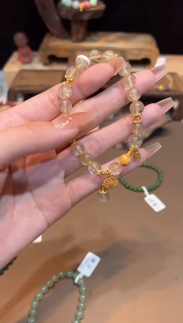 【闪购商品】水晶手链未镶嵌手饰@@E3127