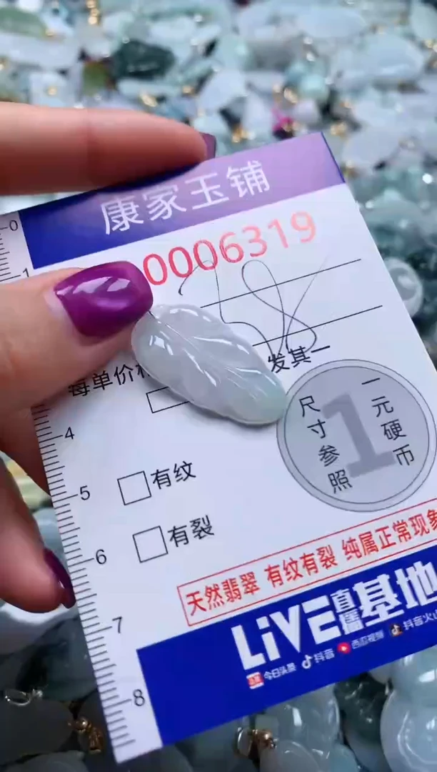 颈饰未镶嵌翡翠6319