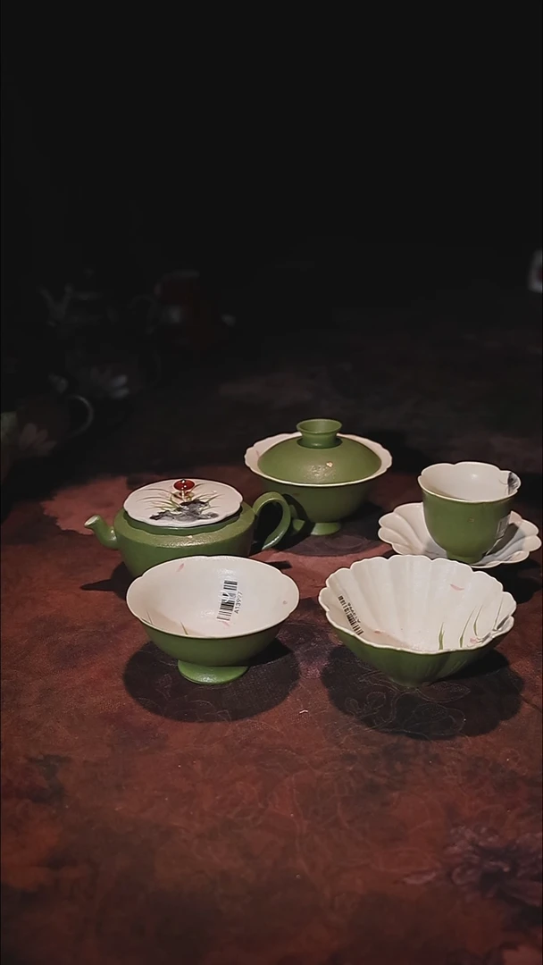 陶瓷茶具（无礼盒）@@A10