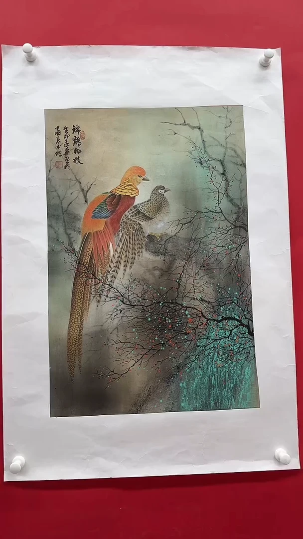 国画作家陆远华纯手绘国画