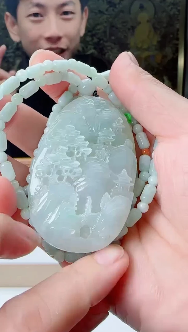 【闪购商品】翡翠颈饰未镶嵌1111111111