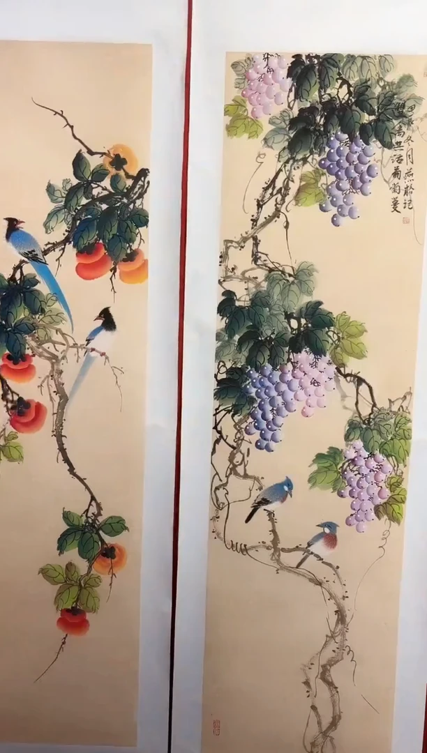 国画秦燕格国画手绘作品Y70