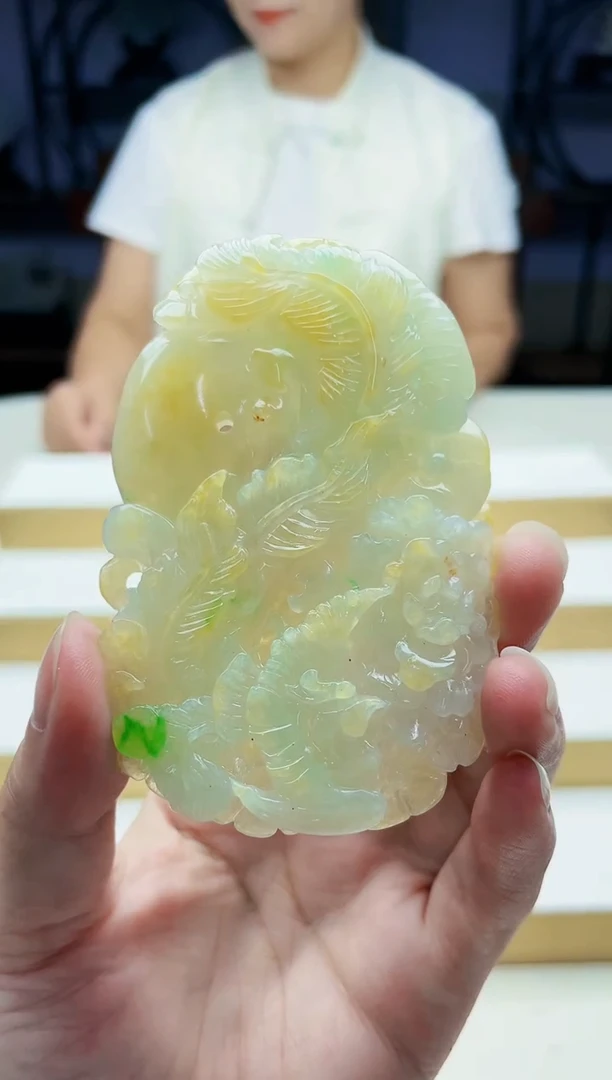 未镶嵌定制翡翠毛货09140246