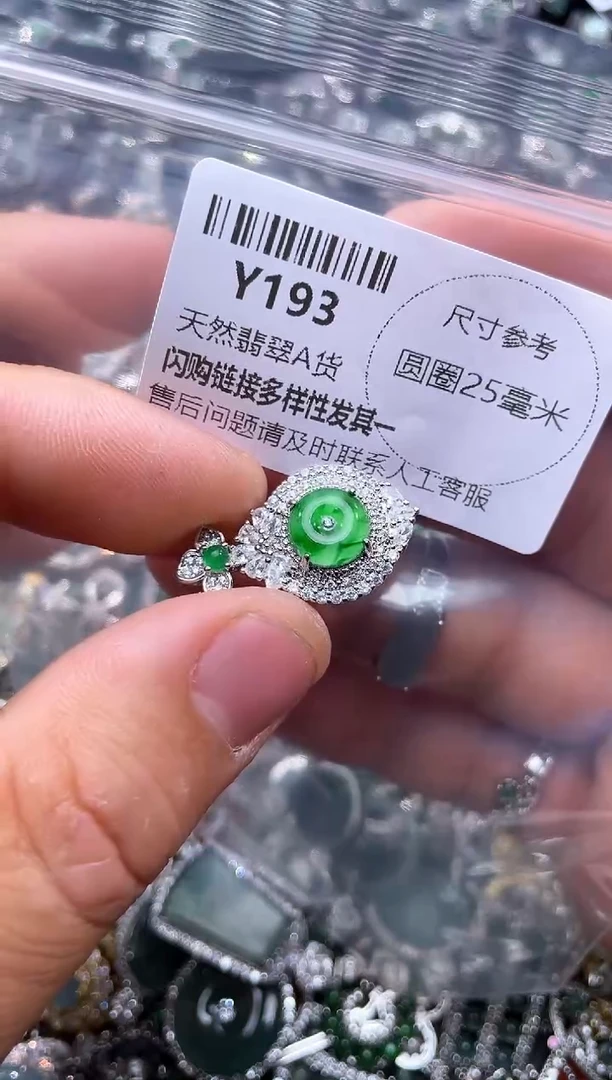 【闪购商品】翡翠颈饰未镶嵌Y193吊坠