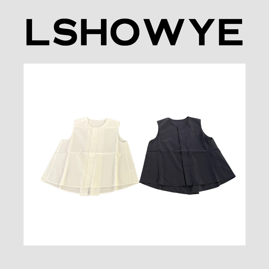 LSHOWYE｜圆领无袖外套 YD-1336