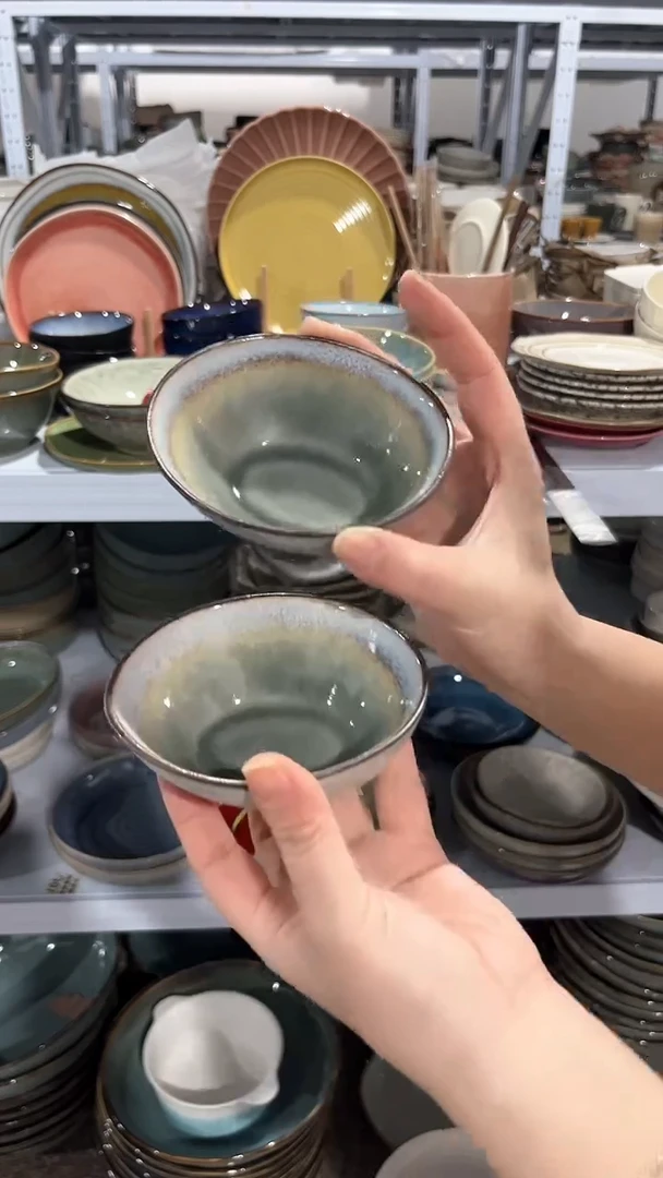 【闪购商品】瓷片外贸尾货瑕疵满20包邮X2 料碗新品