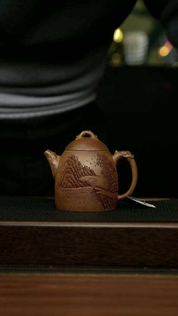 【闪购商品】紫砂茶壶宜兴原矿 手工 紫砂壶容量220CC