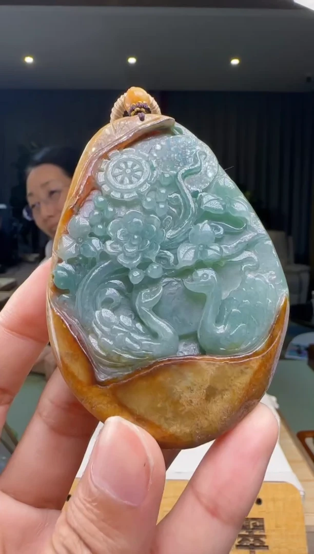 【闪购商品】翡翠颈饰未镶嵌XM@@WS1WX30130