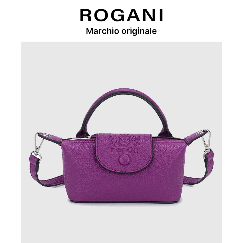 紫色包包简约拉链方形休闲单肩斜跨小众斜挎包一体式