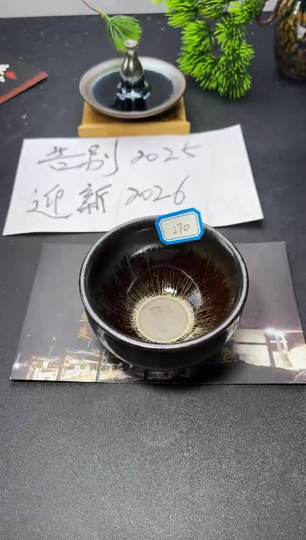 茶盏270叶紫建盏