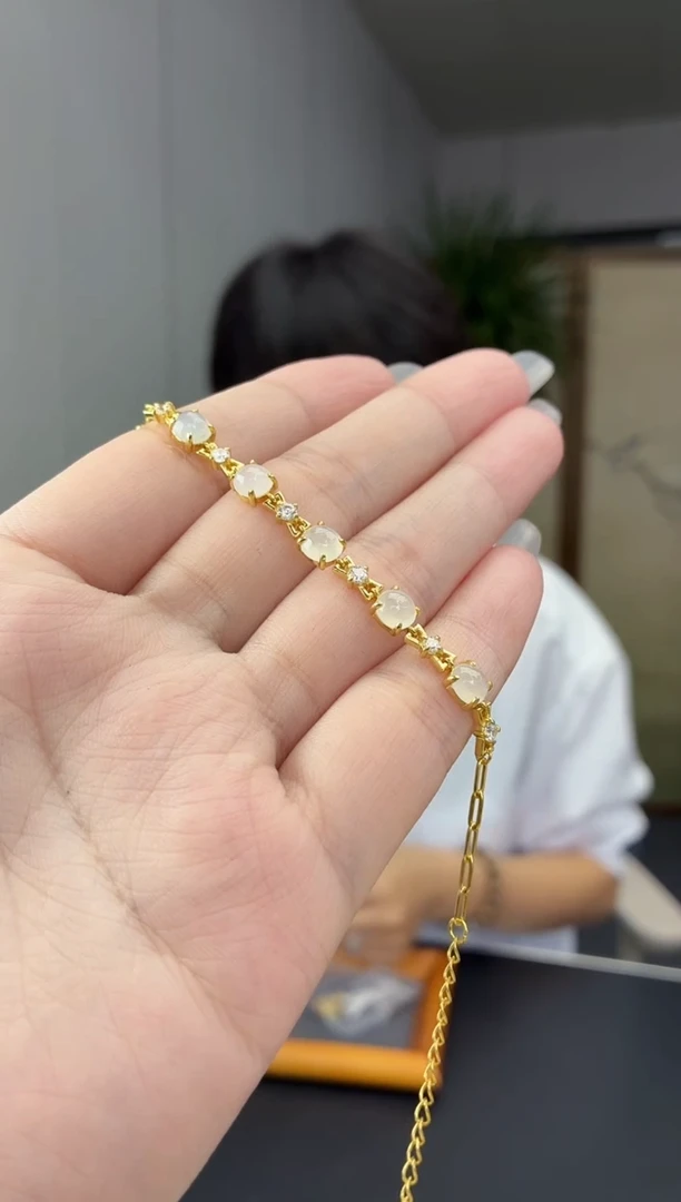 颈饰银S925镶嵌翡翠1111111111111