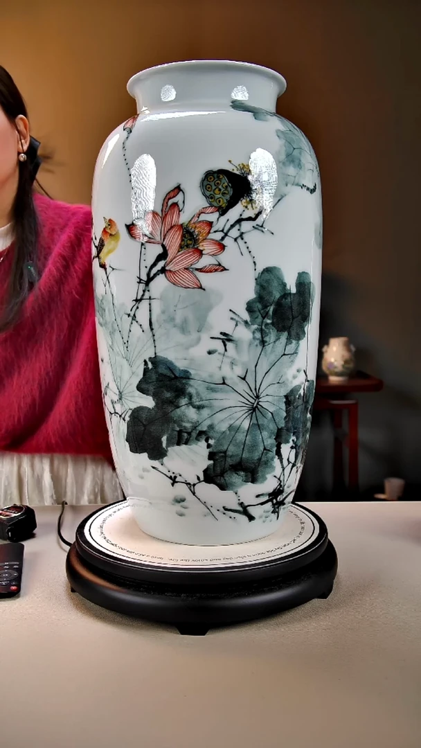 摆件陶景德镇手绘陶瓷54