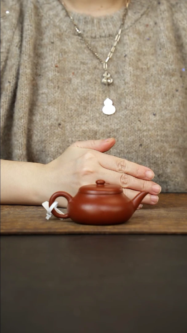 茶壶紫砂君德朱泥100cc