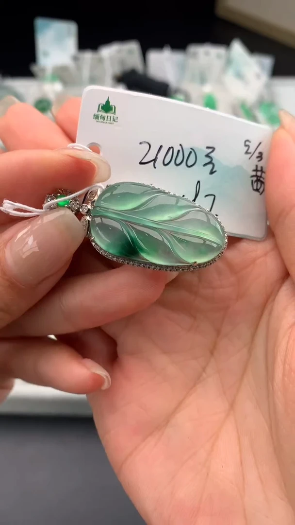 【闪购商品】翡翠颈饰未镶嵌女神节#送礼#，下单联系客服核对地址~