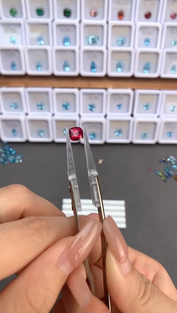 未镶嵌裸石定制碧玺1.21ct 09071