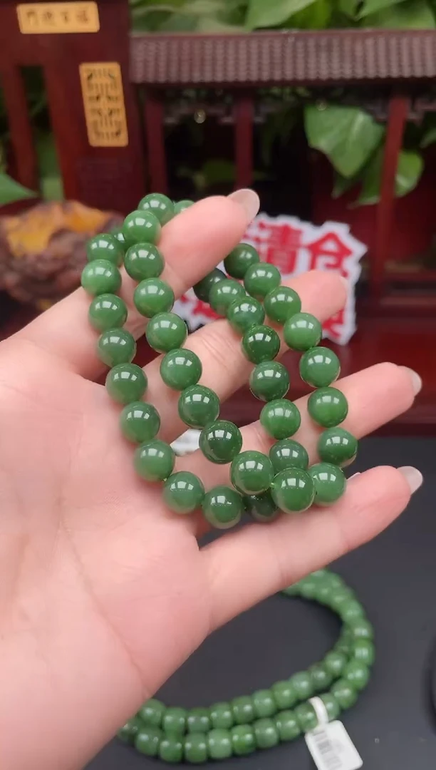 未镶嵌手串和田玉手串多样性发其一TC159