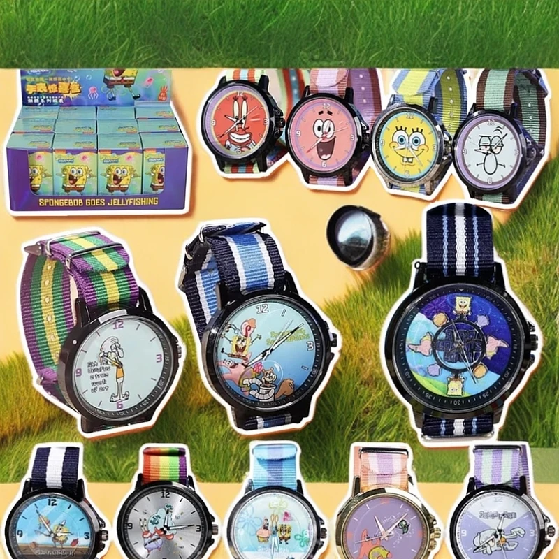 【特惠10米】青壹GOODS海绵宝宝手表惊喜盲盒拆卡直播代拆